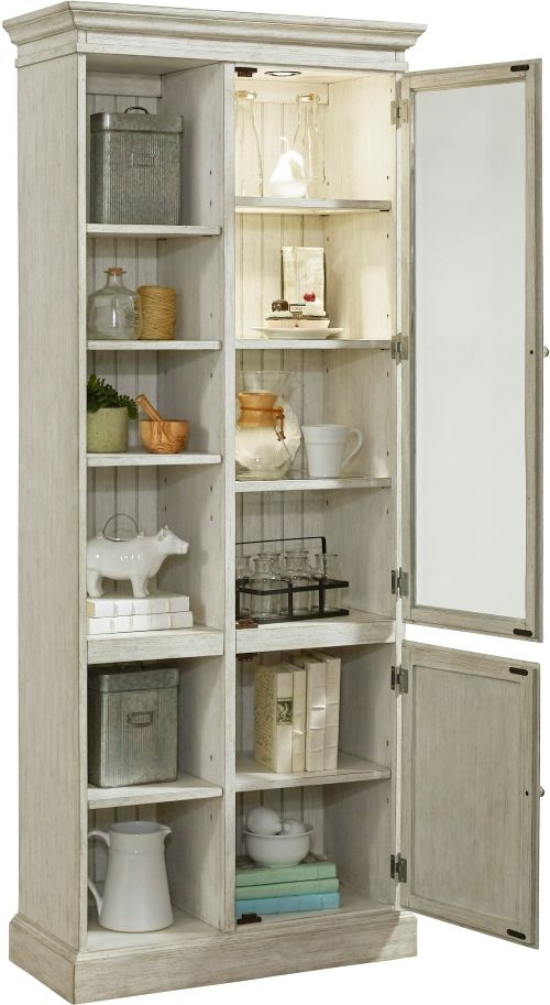 Pulaski™ PFC Light Gray Curio-1