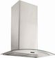 Broan® Elite EW46 Series 36" Stainless Steel Convertible Curved Glass Wall Mount Chimney Range Hood-1