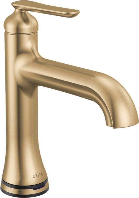 Delta Bonacci™ Champagne Bronze Single Handle Bathroom Faucet with Touch20 with Touchless Technology-0