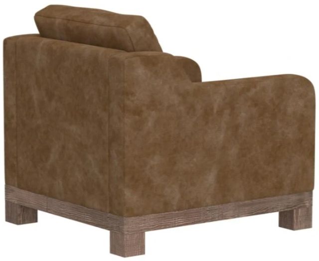 International Furniture Direct Samba Cognac Arm Chair-3