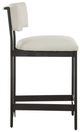 Uttermost® Apsley Black/White Counter Stool-4