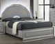 Furniture of America® Cassiopeia Metallic Gray Queen Panel Bed-0