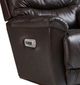 La-Z-Boy® Joshua Chestnut Leather Power Rocking Recliner with Headrest and Lumbar-1