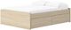 Signature Design by Ashley® Onita Natural Queen Platform Bed with Side Storage-4
