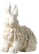 A & B Home White Bunny Figurine-1