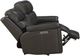 BarcaLounger® Leon Matteo Smokey Gray Leather Power Reclining Sofa-1