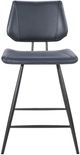 Modus Furniture Crossroads Vinson Modern Cobalt Swivel Counter Stool-2