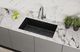 Elkay Quartz Classic® 4-Piece Black 33" x 18-7/16" x 9-7/16" Single Bowl Undermount Sink Set-2