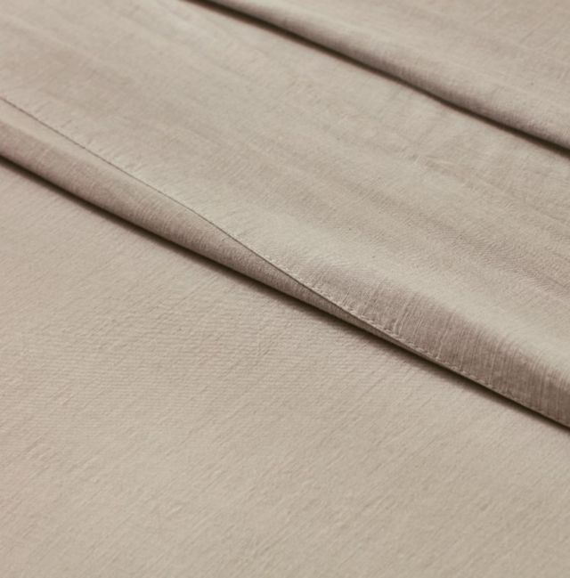 Malouf® 3-Piece Sand Linen-Weave Cotton Twin XL Sheet Set-2