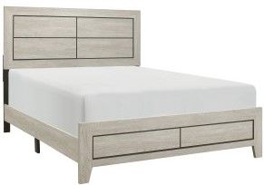 Mazin Furniture Quinby Brown Full Youth Bed-0