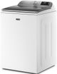 Maytag® 5.2 Cu. Ft. White Agitator Top Load Washer with Extra Power-3