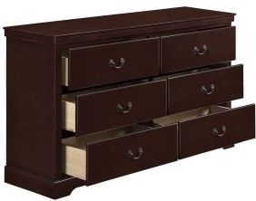 Mazin Furniture Seabright Cherry Dresser-2