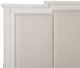 Magnussen Home® Willowbrook Egg Shell White/Natural King Upholstered Panel Bed-4