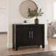 Jofran Inc. Gramercy Noir 2-Door Accent Cabinet-1