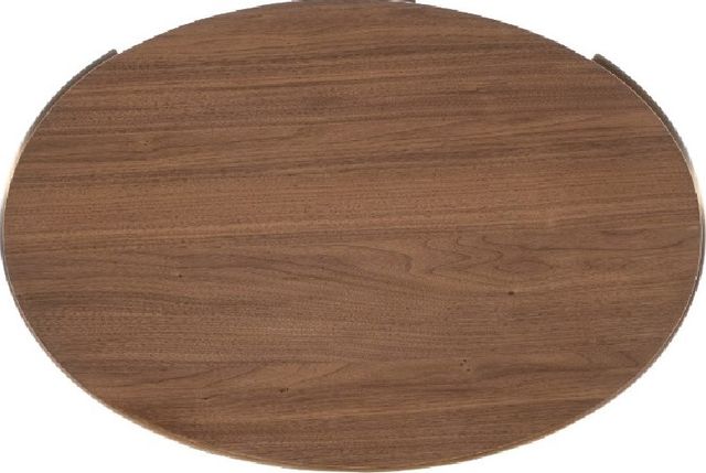 Hooker® Furniture Eleana Light Caramel Oval Nightstand with Sunlit Bronze Base-4
