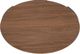 Hooker® Furniture Eleana Light Caramel Oval Nightstand with Sunlit Bronze Base-4