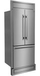 FORNO® 35" 17.48 Cu. Ft. Stainless Steel Built-In French Door Refrigerator -2