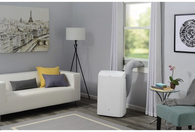 GE® 8500 BTU's White Portable Air Conditioner-1