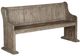 Magnussen Home® Tinley Park Dove Tail Gray Dining Bench-0