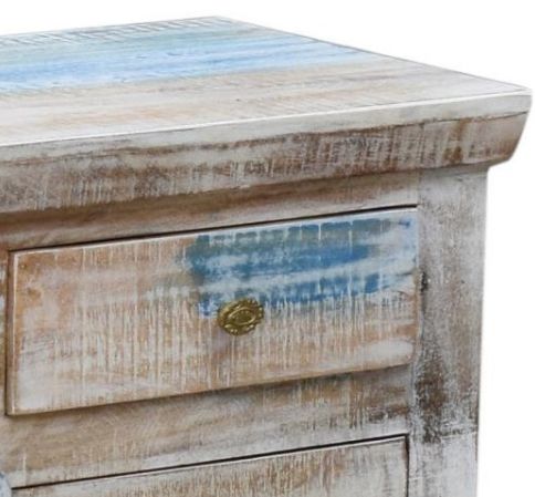 Jaipur Furniture Anika Group Therese Coastal Blue Shutter Cabinet-1