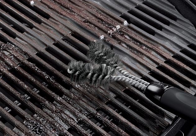 Weber® Cast-Iron Grill Brush-2