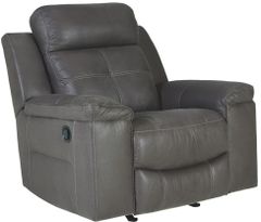 Signature Design by Ashley® Jesolo Dark Gray Rocker Recliner