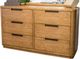 Signature Design by Ashley® Cladian Light Brown Dresser and Mirror-1
