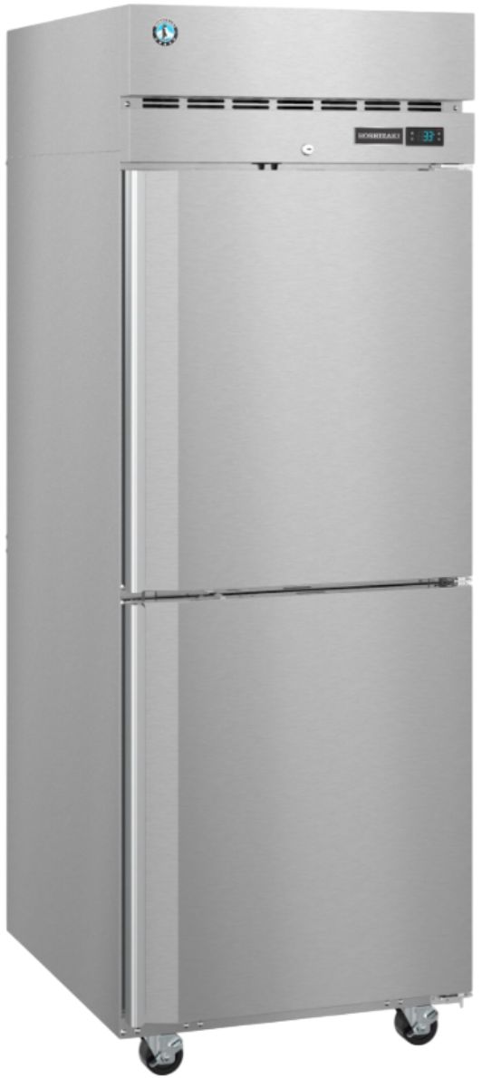 Hoshizaki Steelheart® 28" 23.1 Cu. Ft. Stainless Steel Commercial Refrigerator with Lock-1