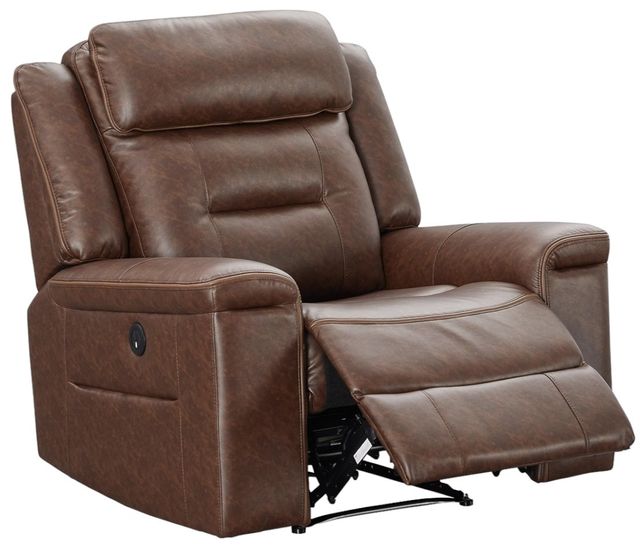 Signature Design by Ashley® McAdoo Caramel Power Recliner-1
