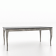 Canadel Customizable Gourmet 76" VC Base Dining Table with One Removable Leaf-4