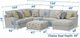 Jackson Furniture Stockbridge 4-Piece Slate Right-Arm Facing Sectional with Ottoman-2