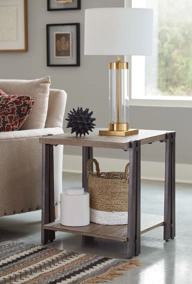 Hammary® Pasadena-Hamilton Brown End Table-1