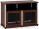 Salamander Designs® Synergy Model 329 AV Cabinet-Dark Walnut/Aluminum-0