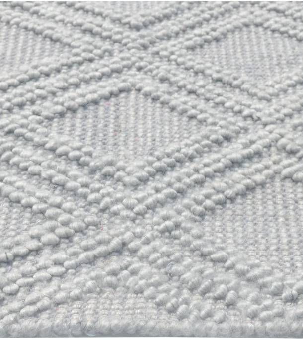 KAS Rugs Chloe Grey Diamond 5'x7' Area Rug-3