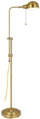 Cal® Lighting & Accessories Croby Pharmacy Antique Brass Floor Lamp-1