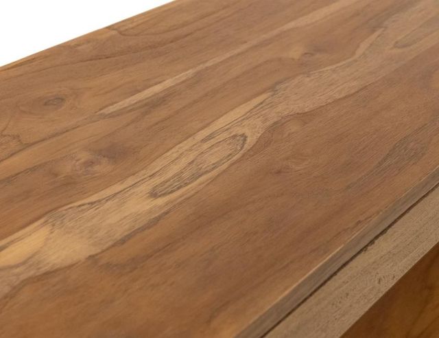 International Furniture Direct Balam Brown Sofa Table-4