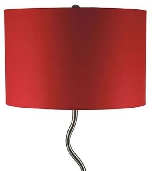 Furniture of America® Sprig 2-Piece Red Table Lamp Set-1