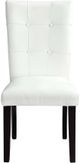 ACME Furniture Hussein 2-Piece Black/White Side Chair Set-2