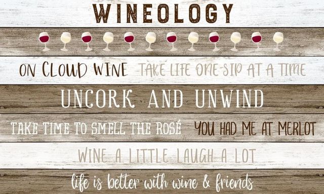 Classy Art Wineology by Natalie Carpentieri Wall Art-0