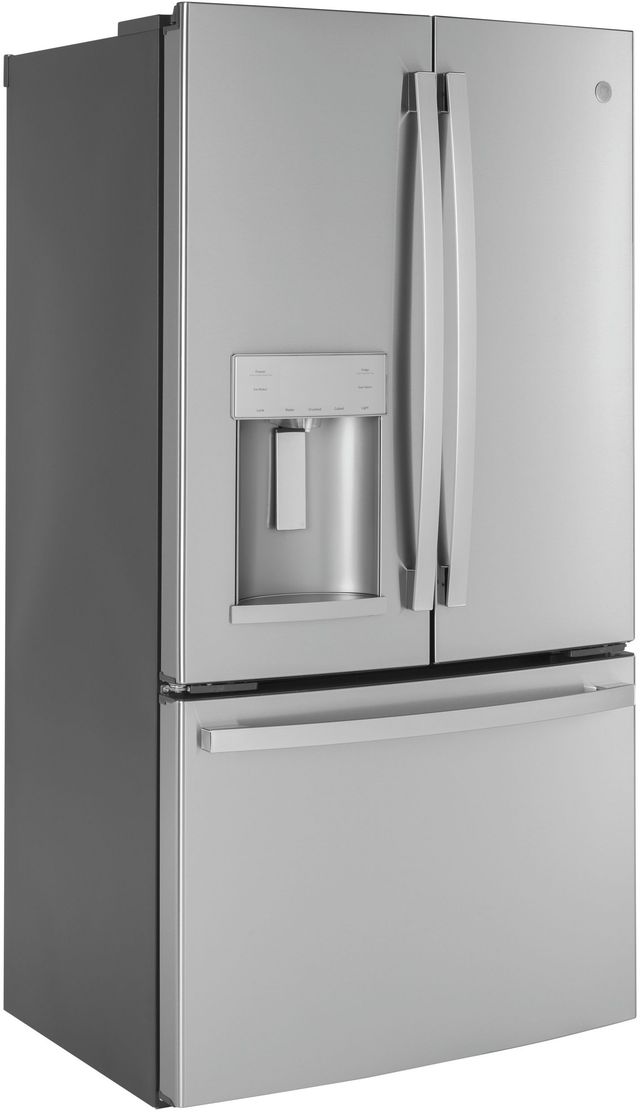 GE® 22.1 Cu. Ft. Fingerprint Resistant Stainless Steel Counter Depth French Door Refrigerator-2