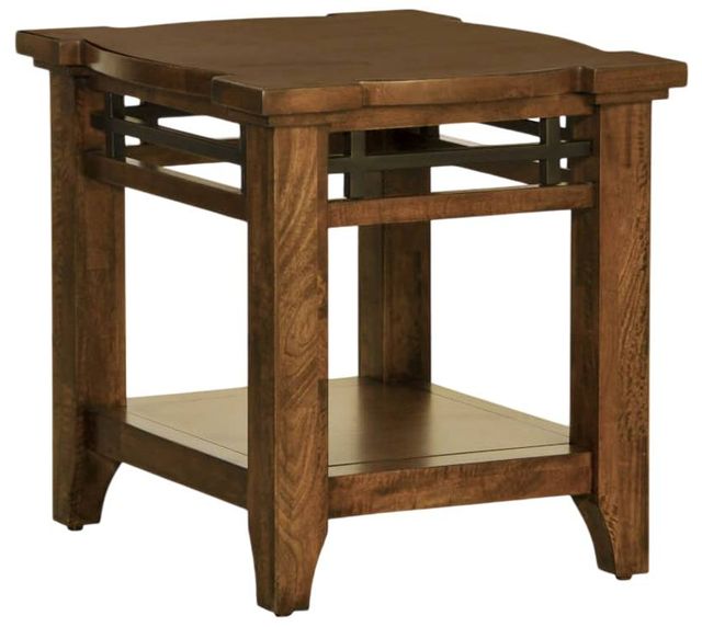Napa Furniture Design Whistler Retreat Brown Lamp Table-0