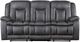 New Classic® Home Furnishings Morello Gray Power Reclining Sofa-2