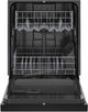 Amana® 24" Stainless Steel Front Control Built In Dishwasher with Midnight Interior-1