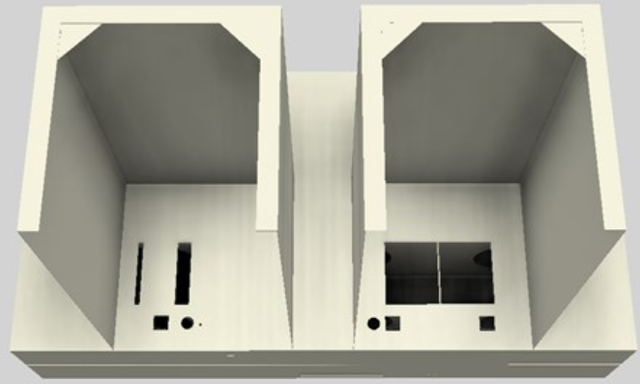 Vent-A-Hood® 42" Biscuit Contemporary Wall Mounted Range Hood-2
