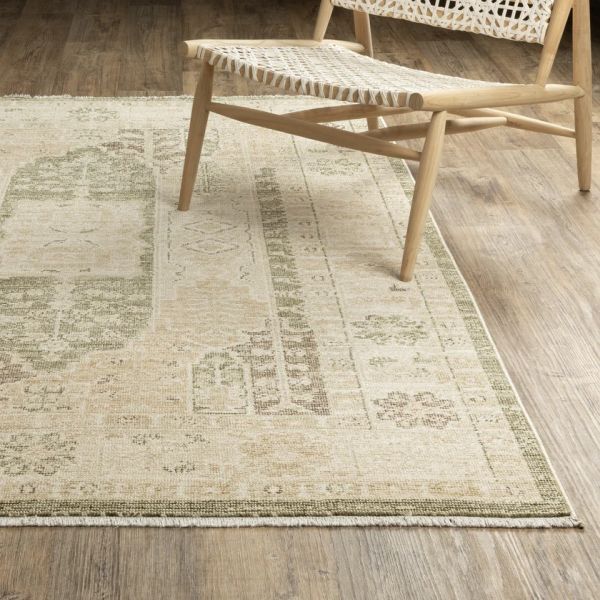 Oriental Weavers™ Caroline Beige 5'x8' Style 3 Area Rug-3