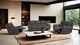 Furniture of America® Demetrius Dark Gray Power Recliner-2