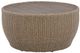 Signature Design by Ashley® Danson Beige Aluminum/Resin Wicker Outdoor Cocktail Table-0