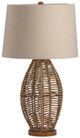 Crestview Collection Paxton Natural Woven Table Lamp-0