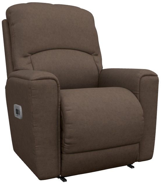 La-Z-Boy® Cassian Mocha Power Wall Recliner with Headrest and Lumbar-0