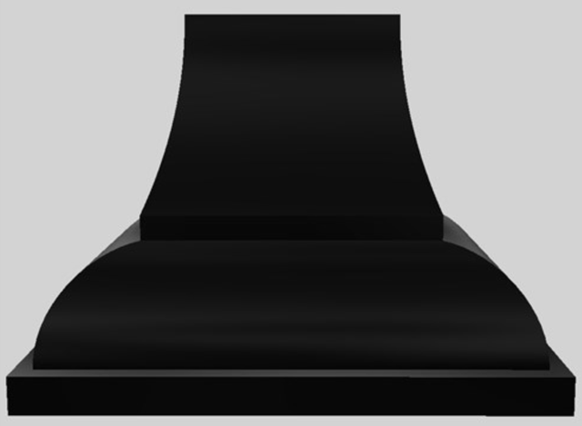 Vent-A-Hood® Designer Series 42" Black Wall Mounted Range Hood